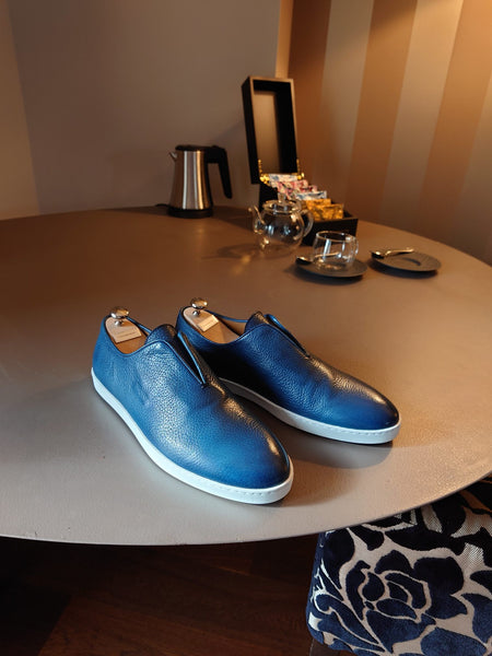 Mocassin Sneakers Caulaincourt Shadow Bleu Jeans