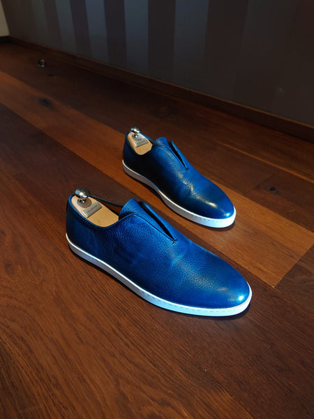 Mocassin Sneakers Caulaincourt Shadow Bleu Jeans