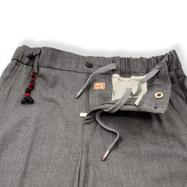 Marco Pescarolo Hose MANU 5118 01 Grau