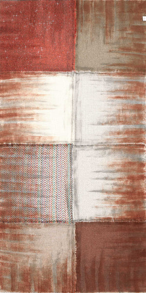 Echarpe 19 andrea's 47 8617 Upcycle Rust