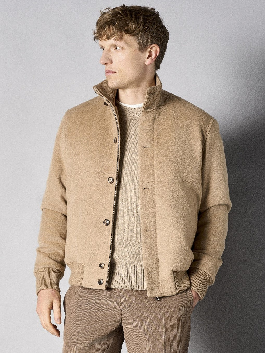 Blouson Cortigiani 1A8616 100 camel