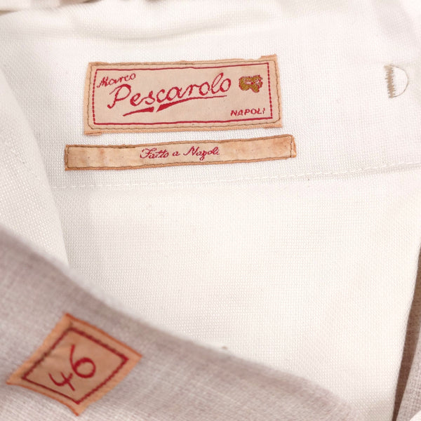 Pantalon Marco Pescarolo CARACCIOLO 5118 10 Crème
