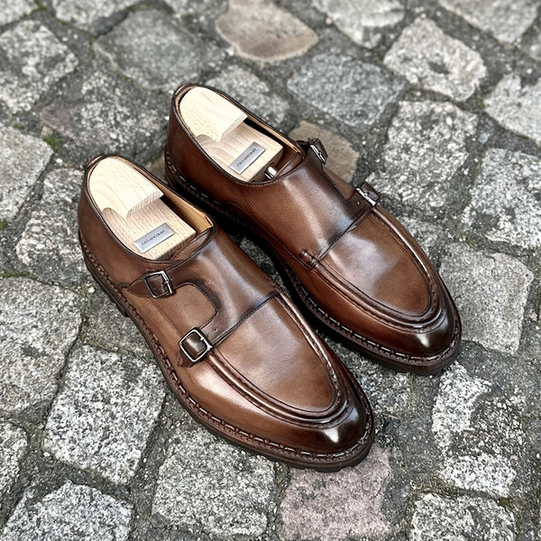 Souliers Caulaincourt Jacques «Wallaby» Monk Brune