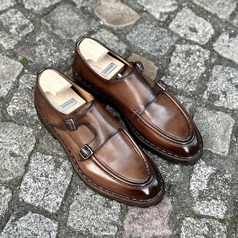 Souliers Caulaincourt Jacques «Wallaby» Monk Brune