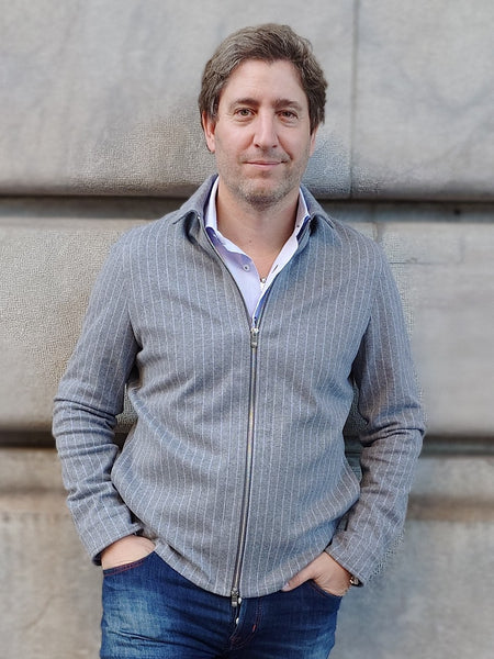 Blouson Marco Pescarolo AVI 52Y24 01 Gris