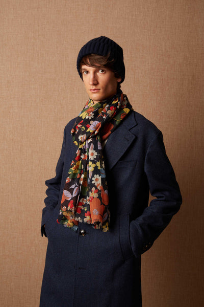 Echarpe 19 andrea's 47 Millefiori 8514 Navy