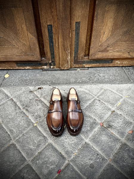 Souliers Caulaincourt Jacques «Wallaby» Monk Brune