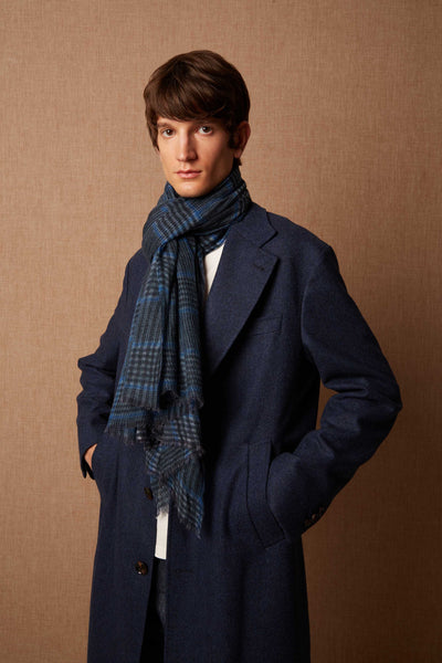 Echarpe 19 andrea's 47 Nuage Wales 8948 Navy