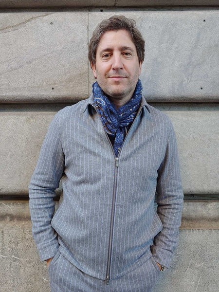 Blouson Marco Pescarolo AVI 52Y24 01 Gris