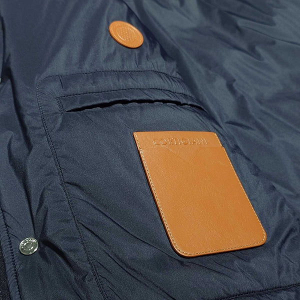 Doudoune Cortigiani 3A8623 300E Bleu marine