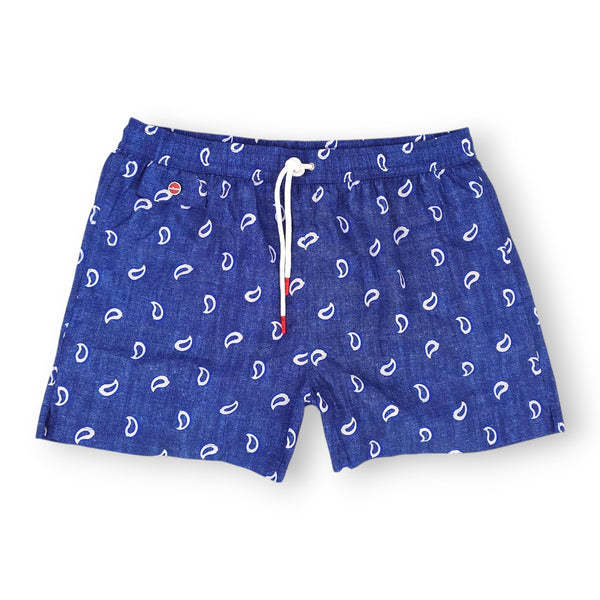 Maillot de bain Kiton Goutte d'eau Blue