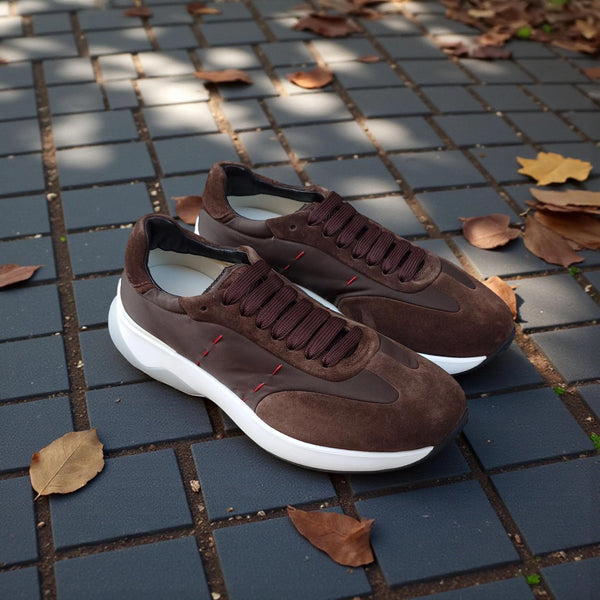 Sneakers Kiton A374 Calfskin Brown
