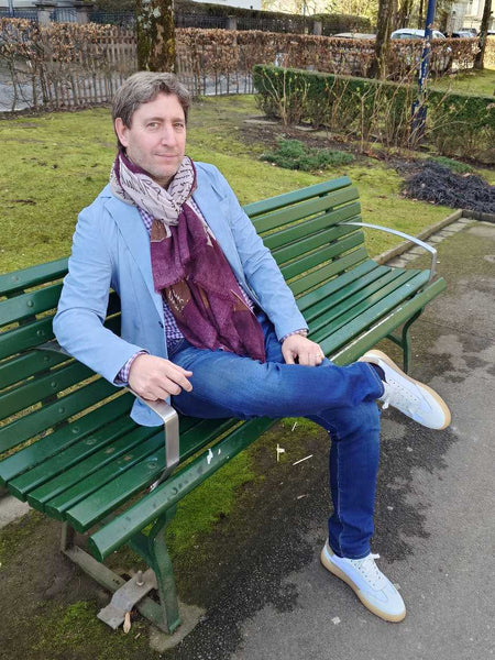 Veste Marco Pescarolo Giove 53T02 07 Bleu ciel