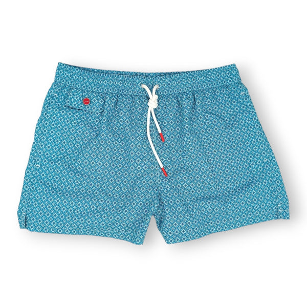 Maillot de bain Kiton losanges verde