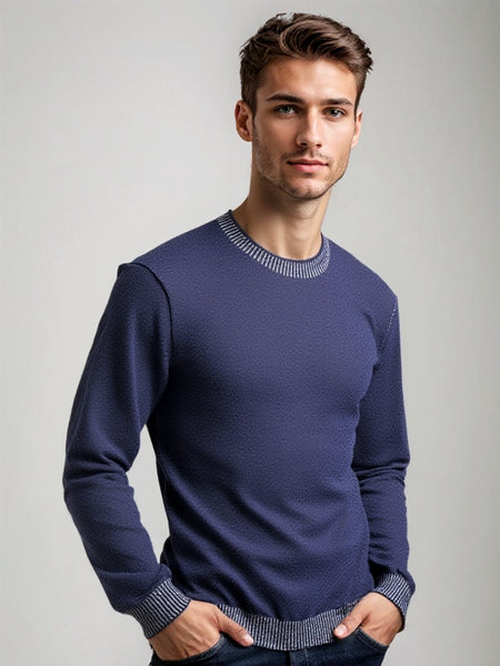 Pull Smalto BY Maille 2 Kelil 1208 Bleu