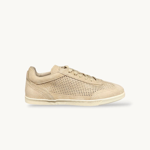 Sneakers Kiton veau velours perforées 06 Rope