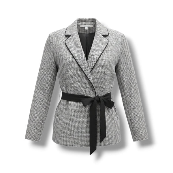 Veste La fée maraboutée FB5639 Noir et blanc