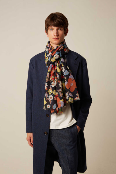 Echarpe 19 andrea's 47 Millefiori 8514 Navy