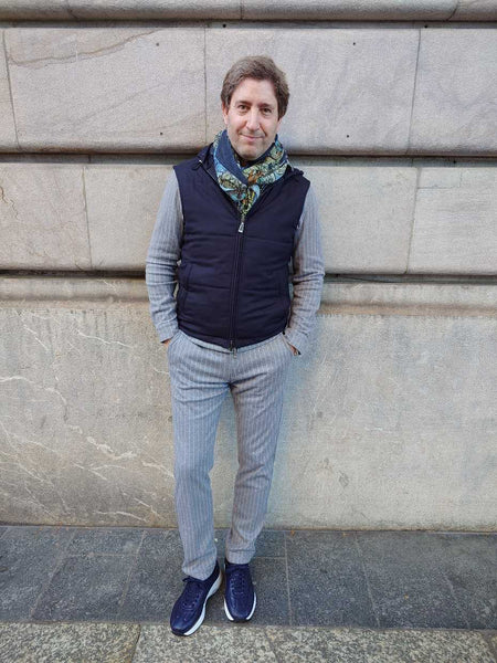 Gilet sans manches Manto Toro 7499 Bleu marine