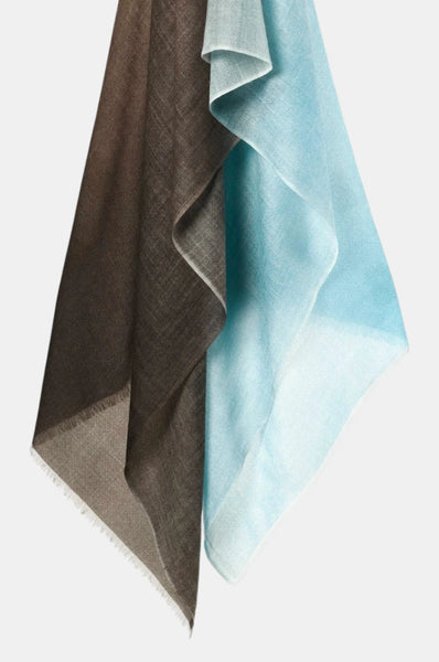 Echarpe 19 andrea's 47 Gem Shades 8907 Cacao/Teal