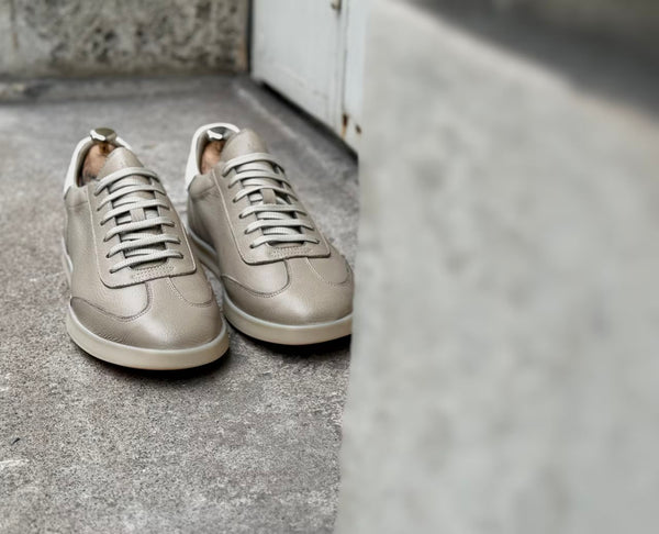 Sneakers Caulaincourt Mirazur Geyser grainé