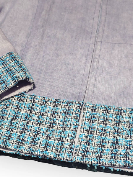 Jacket KAMU CWJK24S01 Blue & Turquese