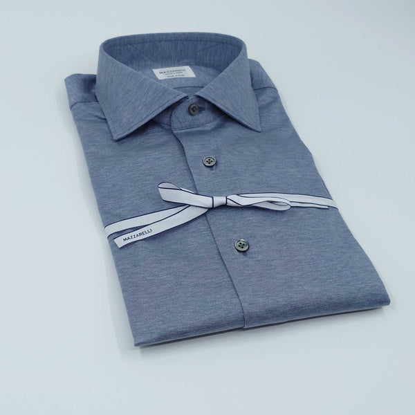 Chemise Mazzarelli Jersey mélange 2