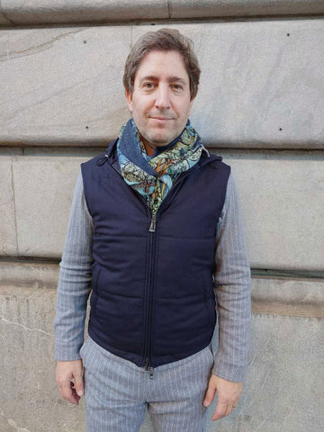 Gilet sans manches Manto Toro 7499 Bleu marine