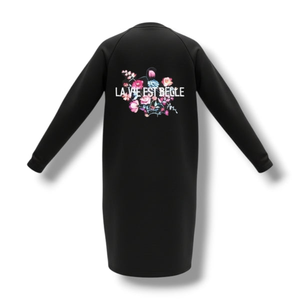 Jaquette Quantum Courage La vie est belle Noir