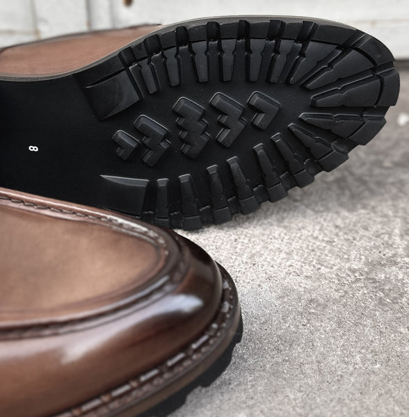 Souliers Caulaincourt Jacques «Wallaby» Monk Brune