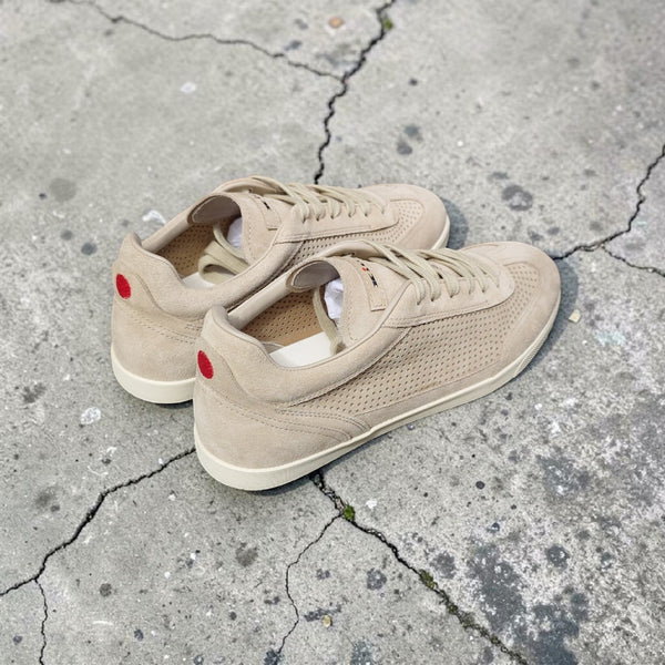 Sneakers Kiton veau velours perforées 06 Rope