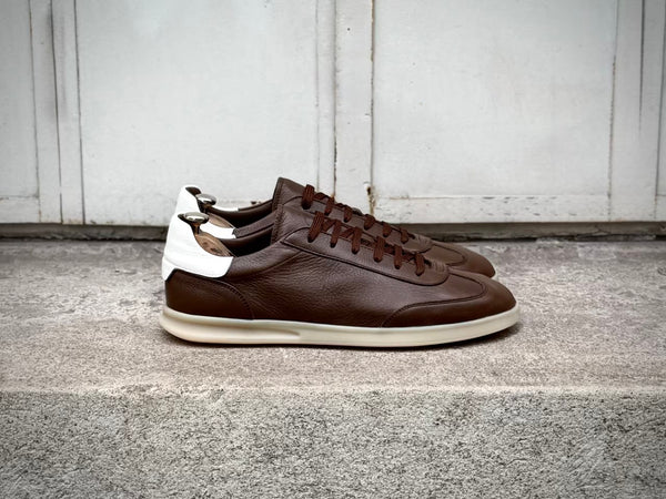 Sneakers Caulaincourt Mirazur Hazelnut grainé