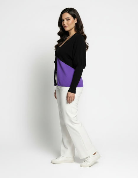 Jaquette chauve-souris Féraud 81111 073 Purple/noir