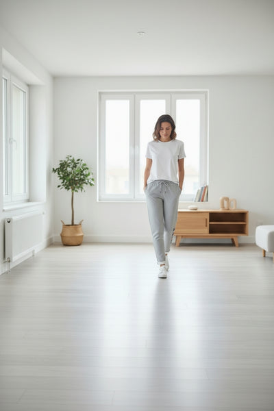 Jogging Quantum Courage Barecode Grey