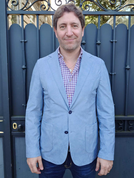 Veste Marco Pescarolo Giove 53T02 07 Bleu ciel