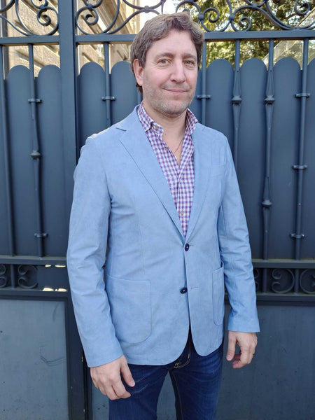 Veste Marco Pescarolo Giove 53T02 07 Bleu ciel