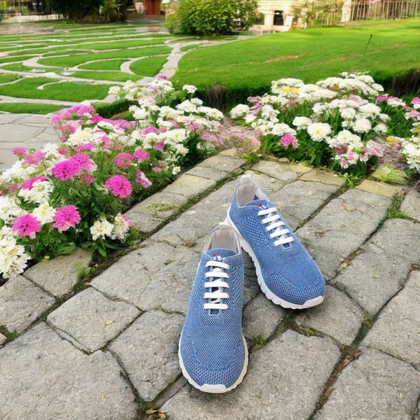 Sneakers Kiton FIT Blue jeans