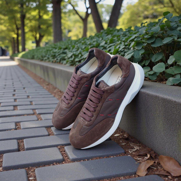 Sneakers Kiton A374 Calfskin Brown