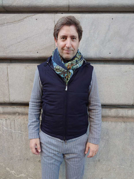 Gilet sans manches Manto Toro 7499 Bleu marine