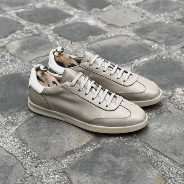 Sneakers Caulaincourt Mirazur Geyser grainé