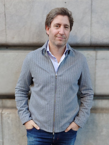 Blouson Marco Pescarolo AVI 52Y24 01 Gris