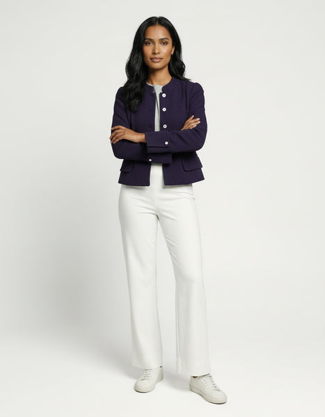 Veste Jean-louis Scherrer Violet