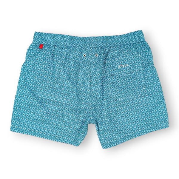 Maillot de bain Kiton losanges verde