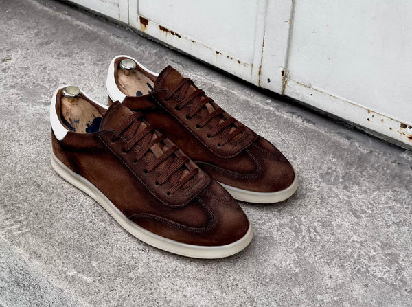 Sneakers Caulaincourt Mirazur VV Snuff patiniert