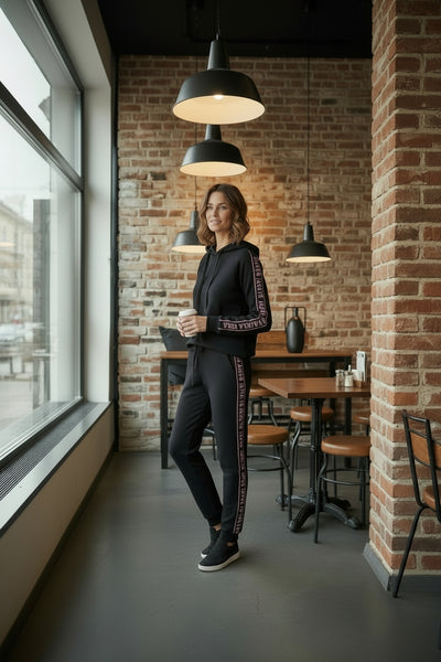 Jogging Quantum Courage Always a good idea paris Black