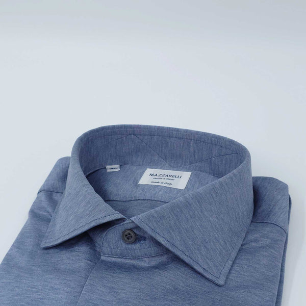 Chemise Mazzarelli Jersey mélange 2