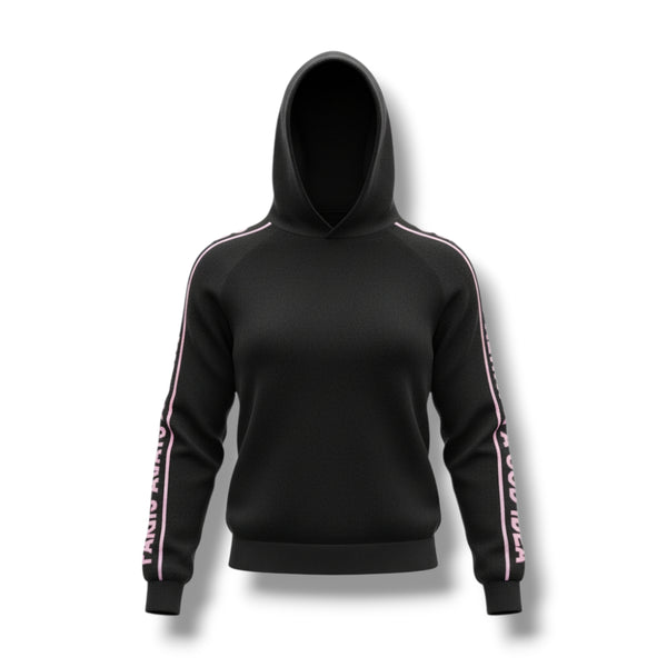 Hoodie Quantum Courage Always a good idea paris Black