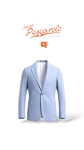 Veste Marco Pescarolo Giove 53T02 07 Bleu ciel