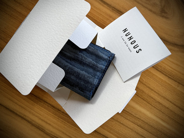 Porte-cartes Caulaincourt NUNOUS denim patiné