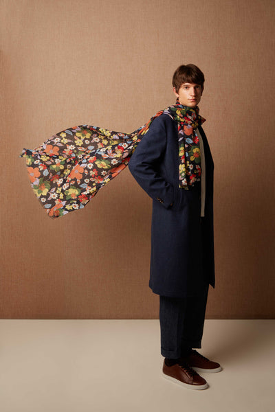 Echarpe 19 andrea's 47 Millefiori 8514 Navy